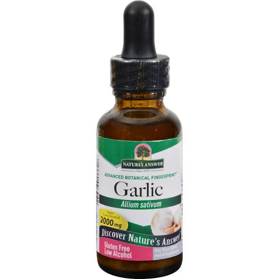 Garlic Alcohol And Water