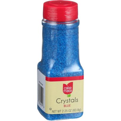 Cake Mate Decorating Decors Crystals Blue 2 25 Oz