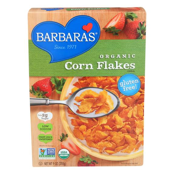 corn flakes sweetened fruit juice Fruit Sweetened Barbara's Bakery  Juice  Flakes Corn