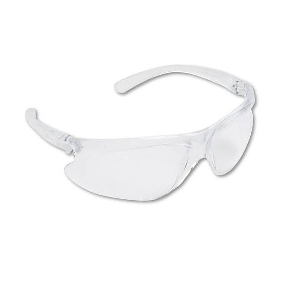 Honeywell Uvex  Spartan 400 Series Wraparound Safety Glasses, Clear Plastic Frame, Clear Lens 812-a400 1 Each