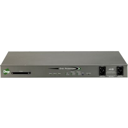 Digi Passport 48 Integrated Console Server W/ Freekvm, Dual Power ...