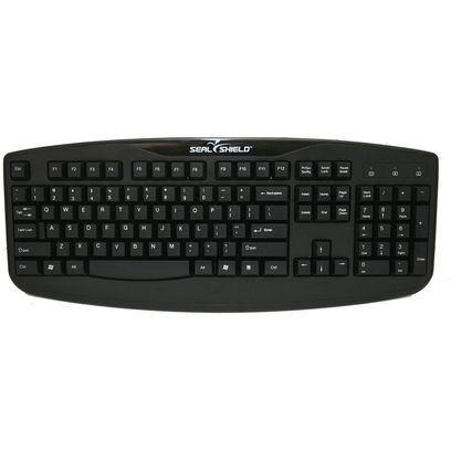 Seal Shield Washable Keyboard - Ip-66 Washable, True Type, Full Travel Keys, 24k(1/Ea)