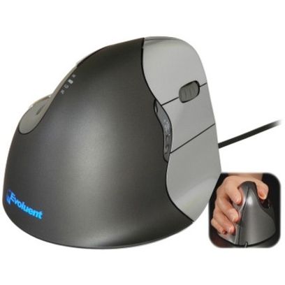 Evolution Optical Mouse Usb Evoluent Verticalmouse 4 Right Mouse - Optical - Cable - Usb 2.0 ...