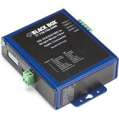 Async Rs-232/422/485 Extender Over Fiber - Terminal Block To Singlemode ...