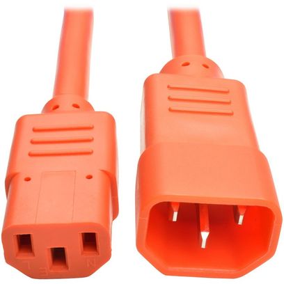 Heavyduty Computer Power Cord, 15a, 14 Awg (iec320c14 To Iec320c15