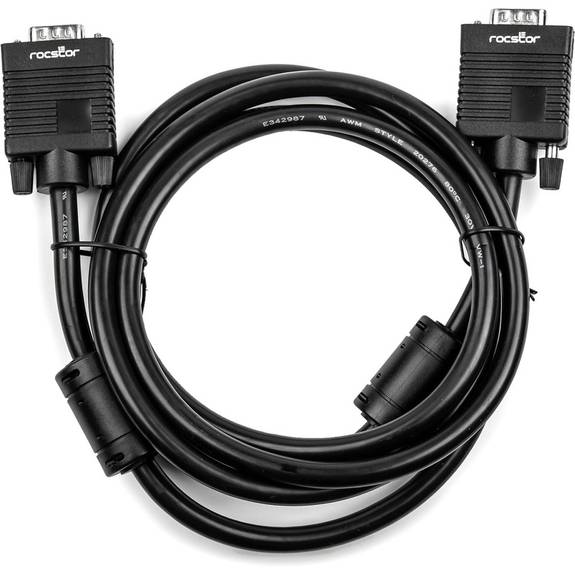 Rocstor Premium High Resolution VGA Monitor Cable