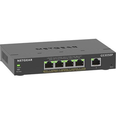 Netgear 5-port Gigabit Ethernet Poe+ Smart Managed Plus Switch(1/EA)