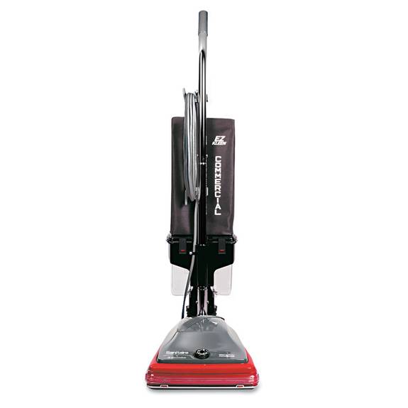 Sanitaire  Tradition Upright Vacuum With Dust Cup, 5 Amp, 14 Lb, Gray/red Sc689a 1 Each