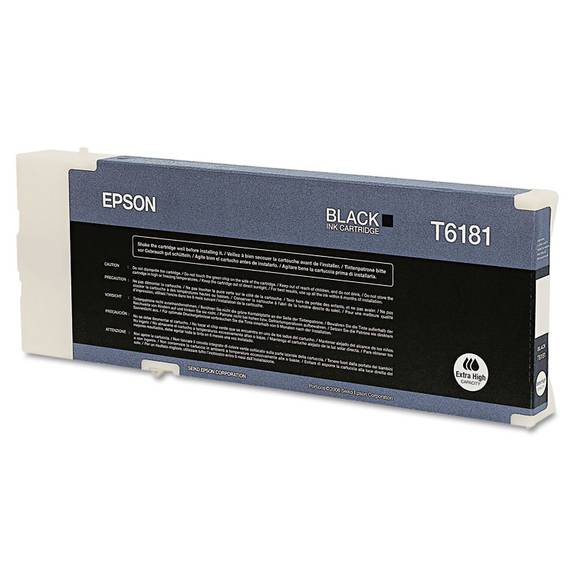 Epson  T618100 Durabrite Ultra Extra High-Yield Ink, Black T618100 1 Each