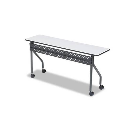 Iceberg Officeworks Mobile Training Table, 60w X 18d X 29h, Gray/charcoal 68057 1 Each