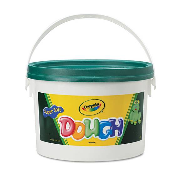 Crayola  Modeling Dough Bucket, 3 Lbs., Green 570015044 1 Each
