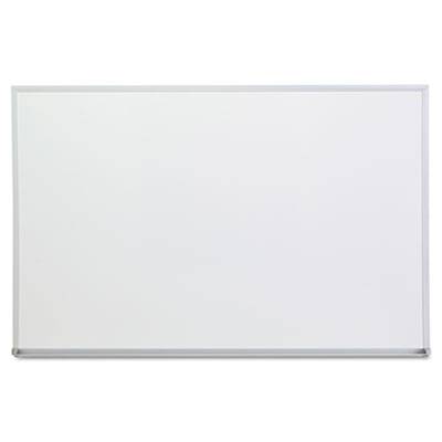Universal  Dry Erase Board, Melamine, 36 X 24, Satin-finished Aluminum Frame Unv43623 1 Each