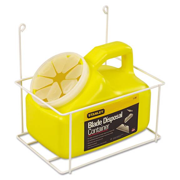 Stanley Tools  Blade Disposal Container With Wire Rack, 11-081 680-11-081 1 Package