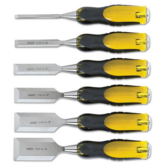 Stanley Tools  6-piece Fatmax Short Blade Chisel Set 680-16-971 1 Each