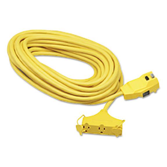 Cci  Ground Fault Circuit Interrupter Cord Set, 25 Feet, Yellow 172-02837 1 Each