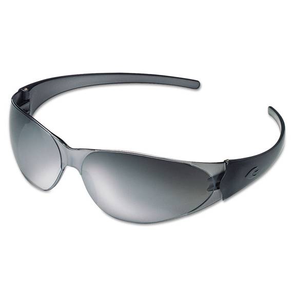 Mcr  Safety Checkmate Safety Glasses, Silver-mirrored Lens 135-ck117 1 Each