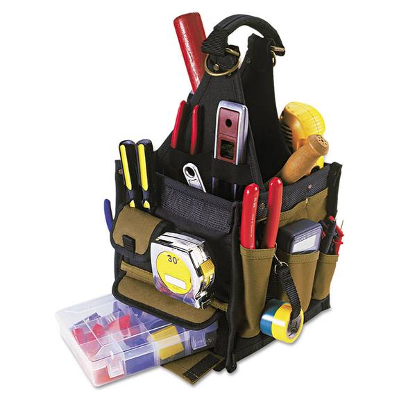 Clc Electrical And Maintenance Soft-side Tool Carrier, 28 Compartments 201-1526 1 Each