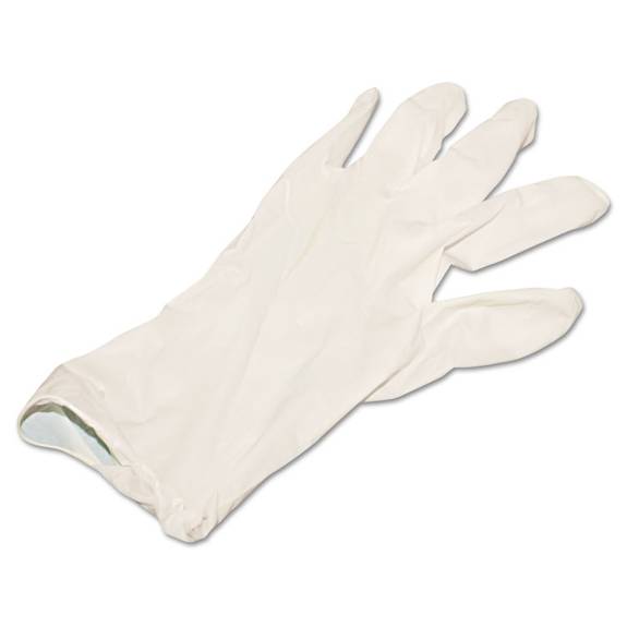 Boardwalk  Powder-free Synthetic Vinyl Gloves, Large, Beige, 4 Mil, 100/box Bwk 315l 100 Box