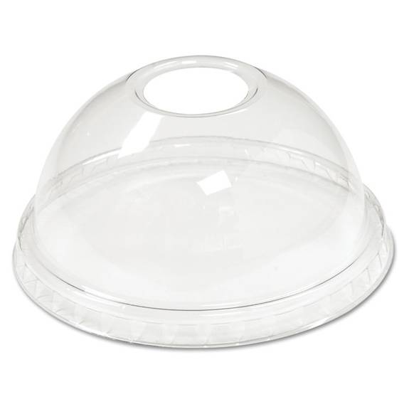 Boardwalk  Cold Cup Dome Lids, 5-20oz Cups, Clear, 75/sleeve, 12 Sleeves/carton Ypdl-20c 900 Case