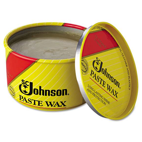 Sc Johnson  Paste Wax, Multi-purpose Floor Protector, 16oz Tub, 6/carton Drk Cb002038 6 Case