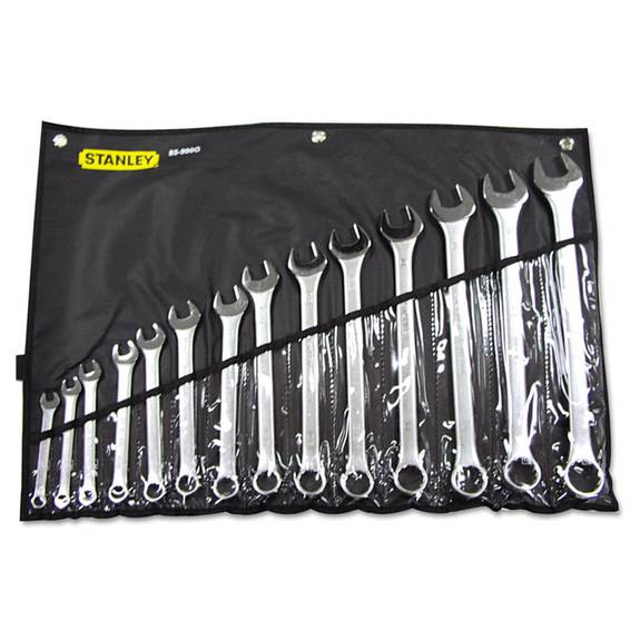 Stanley Tools  Stanley Tools 14-piece Combination Wrench Set, 12-point Sae 576-85-990 14 Set