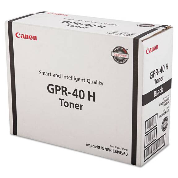 Canon  3482b005aa (gpr-40) Toner, Black 3482b005aa 1 Each