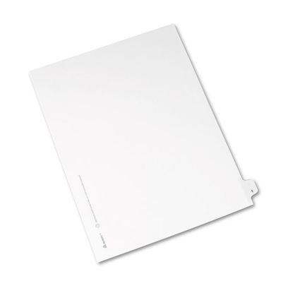 Avery Register Für Akten – 26 Reiter, 21,6 X 27,9 Cm, Weiß, Legal Ausstellung 1-25, Verstärkte Tabs
