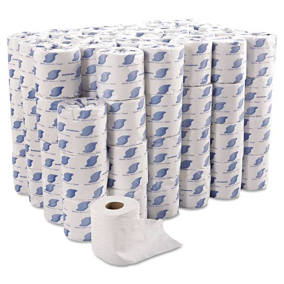 Gen Bath Tissue, Wrapped, 2-ply, White, 420 Sheets/roll, 96 Rolls/carton 700 96 Case