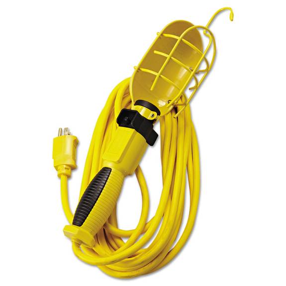 Cci  Polar/solar Incandescent Trouble Light, 100w, 25ft 14/3 Awg Cord, Yellow 05657 1 Each