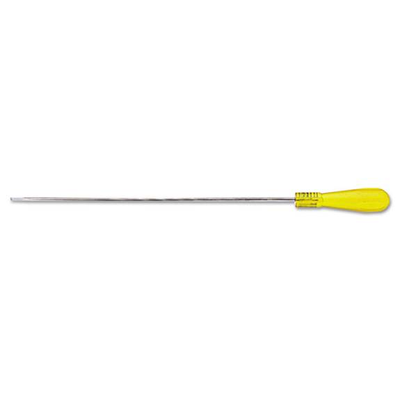 Stanley Tools  100 Plus Extra Light Blade Cabinet-tip Screwdriver, 1/8in, 7 3/8in Long 680-66-114 1 Each