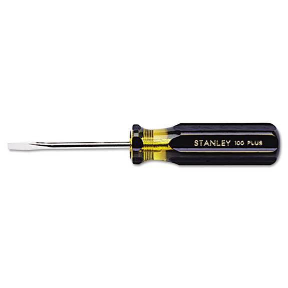 Stanley Tools  100 Plus Square Blade Standard Tip Screwdriver, 3/8in, 17 1/4in Long 680-66-172 1 Each