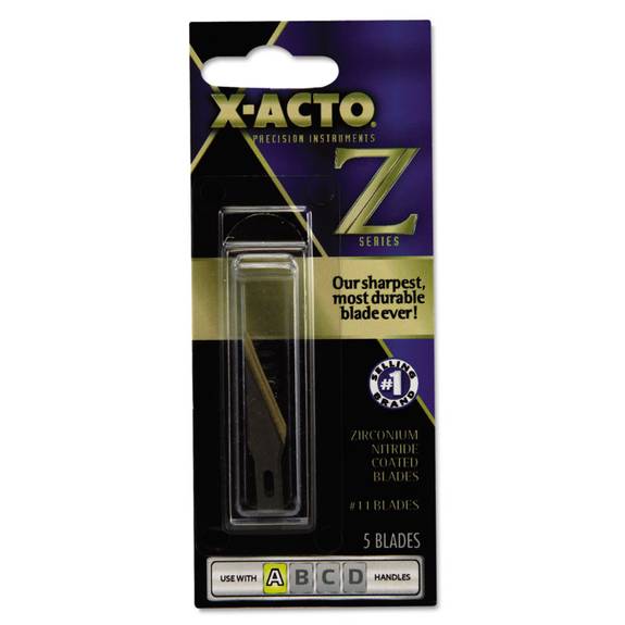 X Acto  Z Series #11 Replacement Blades, 5/pack Xz211 5 Package