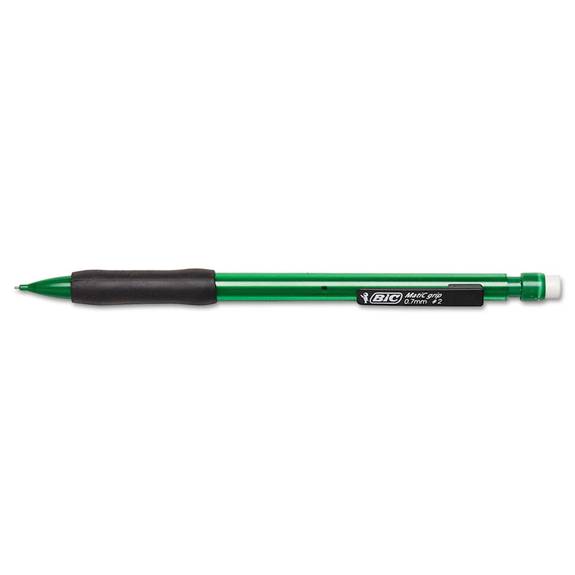 Bic Xtra-comfort Mechanical Pencil, .7mm, Assorted, Dozen Mpg11 Blk 1 Dozen