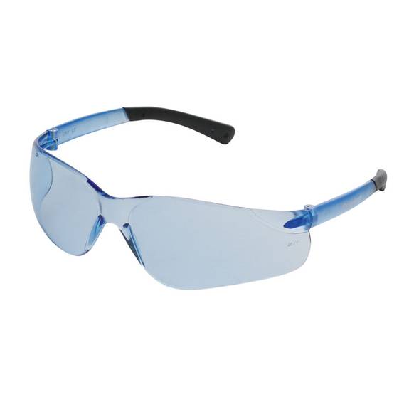 Mcr  Safety Bearkat Protective Eyewear, Blue Lens 135-bk113 1 Each