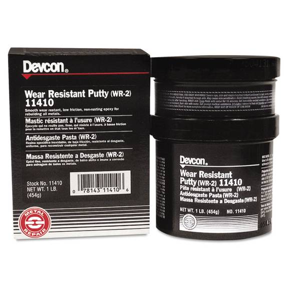 Devcon  Wr-2 Wear Resistant Putty, 1lb 230-11410 1 Each