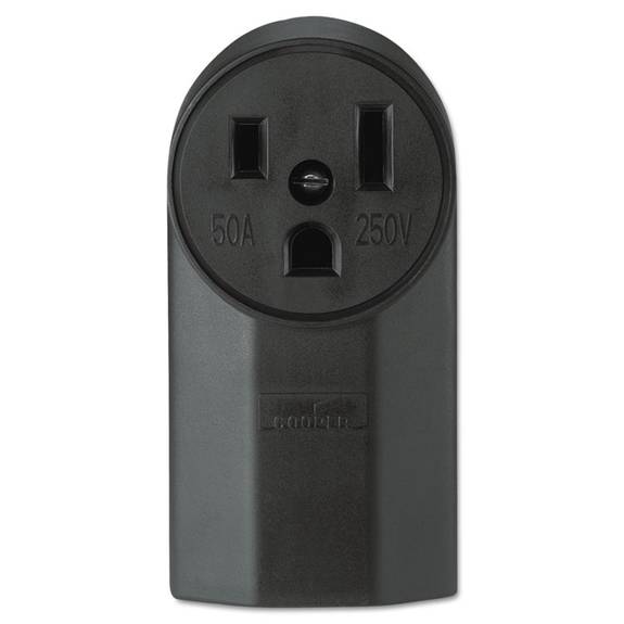 Cooper Wiring Devices 1252 Receptacle, Black 309-1252 1 Each