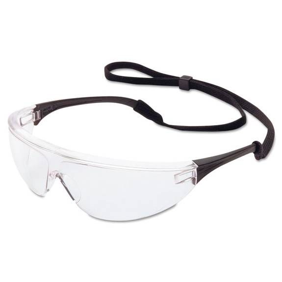 Honeywell Ms750 Millennia Sport Protective Eyewear, Clear Lens, Black Frame 812-11150750 10 Case