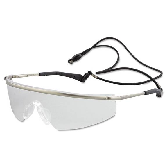Mcr  Safety Triwear Metal Protective Eyewear, Platinum Frame, Clear Anti-fog Lens T3110af 1 Each