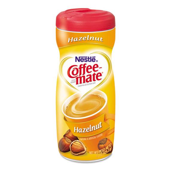  Coffee Mate Hazelnut Creamer Powder 15oz Plastic Bottle 