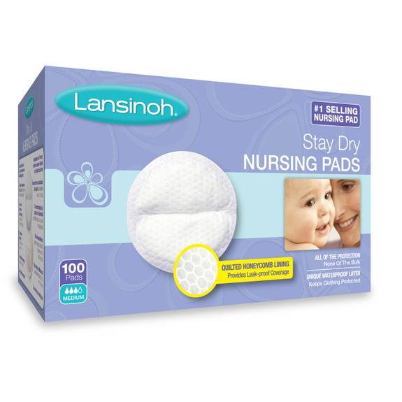 Lansinoh Disposable Nursing Pads, 100 Ct. Part No. 20370 (100/box)