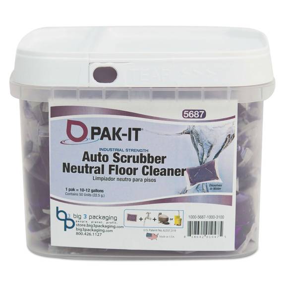  Concentrated Cleaner Formulated For All Floor  Applications  Pak/10-12 Gallons 5687-2000-3200 4 Case