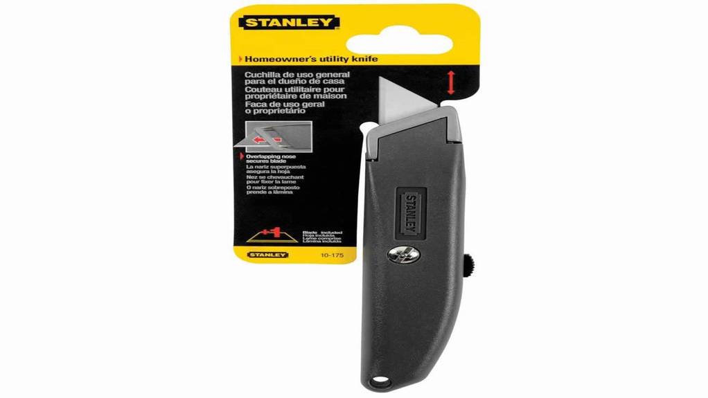 Stanley Tools  Homeowner's Retractable Utility Knife, Metal 680-10-175 1 Each