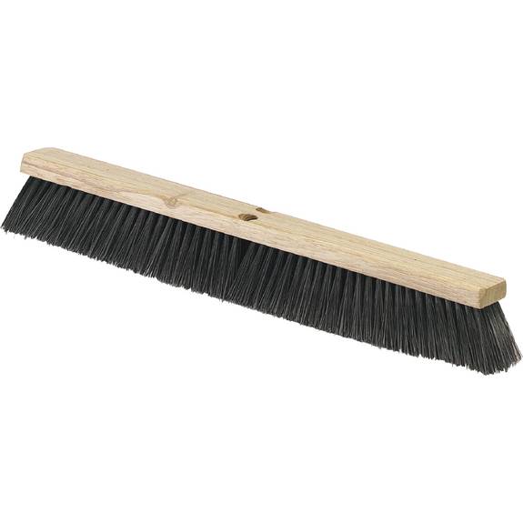  Polypro Push Broom 24in  Med Hrdwd Bla 12/ct 4507303 12 Case