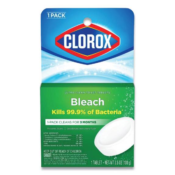 Clorox  Automatic Toilet Bowl Cleaner, 3.5 Oz Tablet Clo 00940 1 Each
