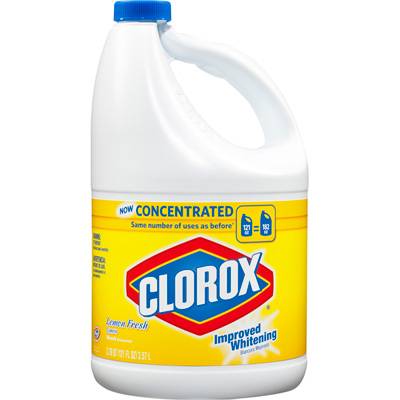  Clorox Bleach Liquid Lemon Fresh Concentrated 3/121fo Clo 30780 3 Case