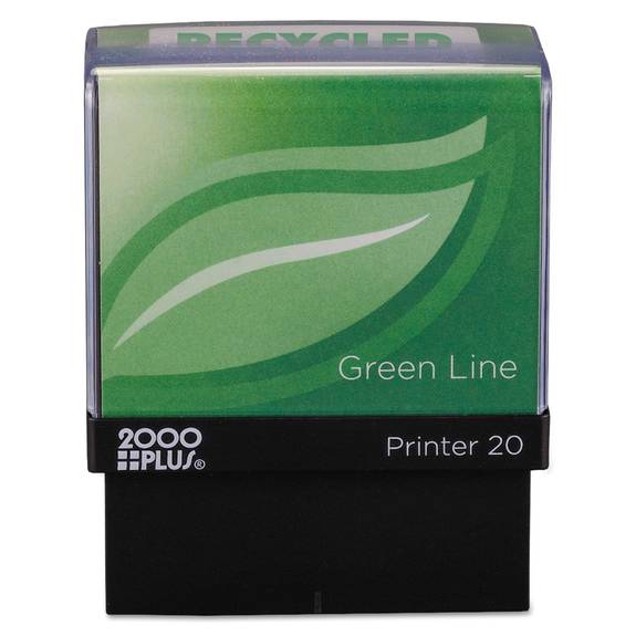 Cosco 2000plus  Self-inking Custom Message Stamp, 1/2 X 1 3/8 1si20pgl 1 Each