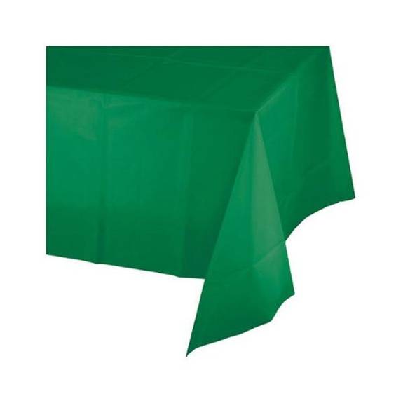  Tablecover-pls-82in Emer Ald Green Round (12) 703261 12 Case