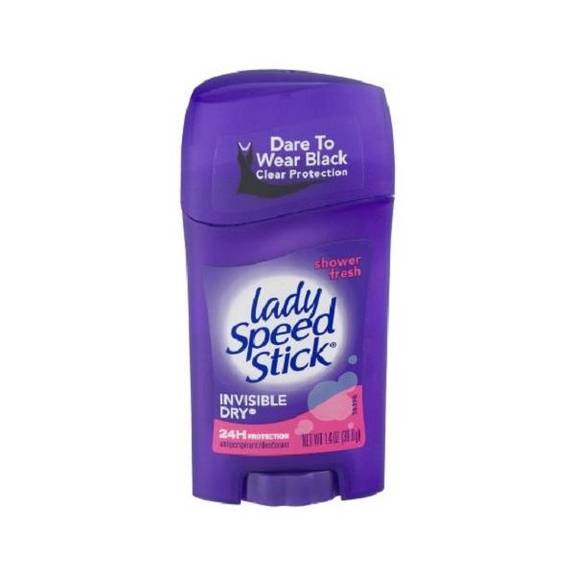 Lady Speed Stick  Invisible Dry Antiperspirant, Fresh, 1.4 Oz, White, 12/carton Cpc 96299 12 Case