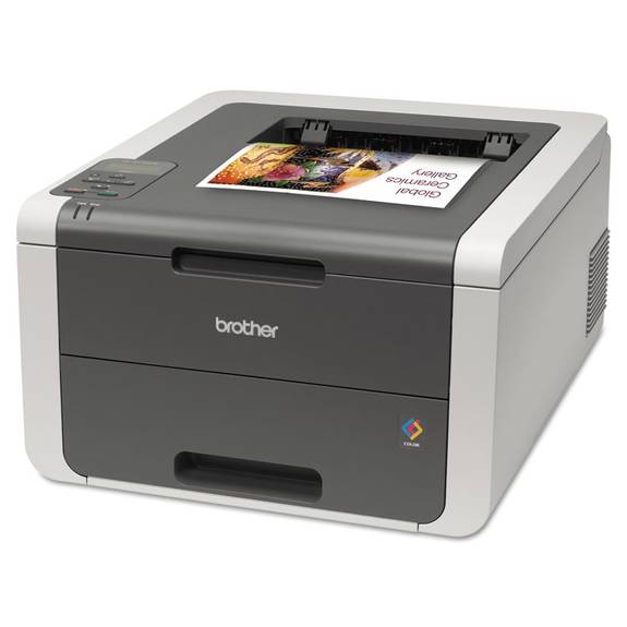 Brother Hl-3140cw Digital Color Printer With Wireless Networking Hl3140cw 1 Each