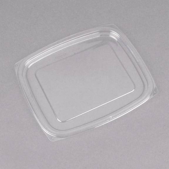 Dart  Clearpac Clear Container Lids, 6 1/2 X 7 1/2, Clear, 504/carton Dcc C32dlr 504 Case